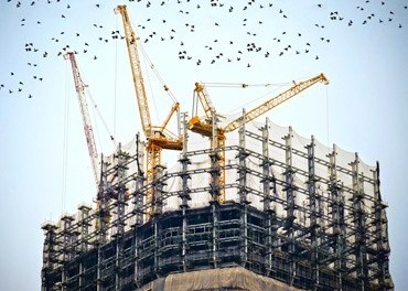 Construction team on-site